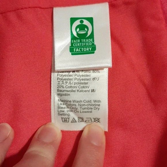 Pink tie waist skirt - Picture 11 of 12